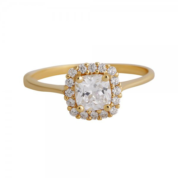 Prsten se syntetickými kameny 226-087-0713 56-2.00g