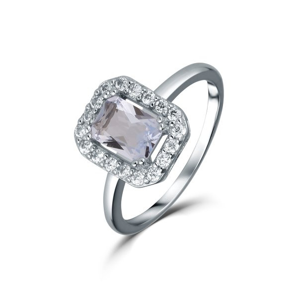 Prsten se syntetickými kameny 126-404-9884 60