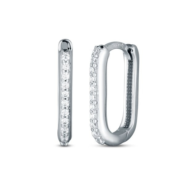 Náušnice se syntetickými kameny 336-185-003013 1.75g