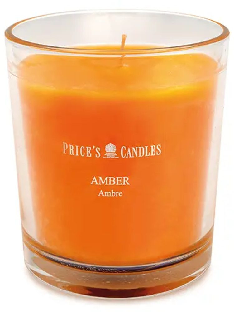 Price’s FRAGRANCE vonná svíčka ve skle Smyslný jantar - hoření 45h