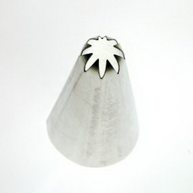 Zdobící špička poloklopená 8mm-8 zubů