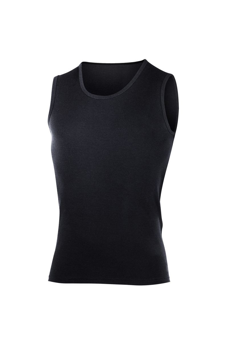 Lasting pánské merino SCAMPO 9090 černé Velikost: XXL 8995067843665