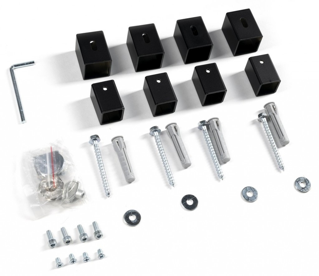 SAPHO ZIG montážní sada, černá mat NDZIGC