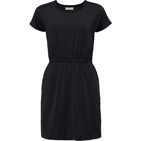 Columbia CHILL RIVER™ SS DRESS Dámské letní šaty, černá, velikost