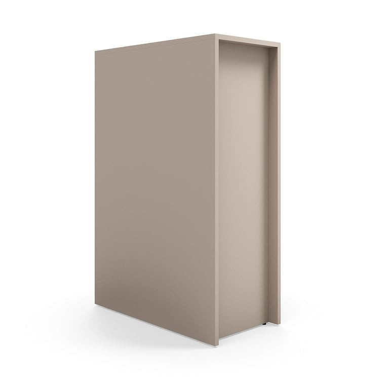 Stupňovité sezení TOGETHER, 1200x800x400 mm, jílově šedá