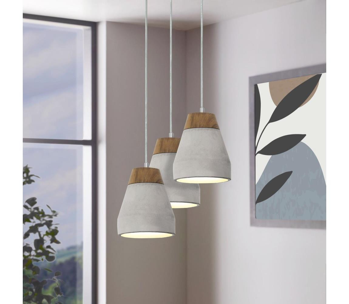 Eglo Eglo 95526 - Lustr TAREGA 3xE27/60W/230V
