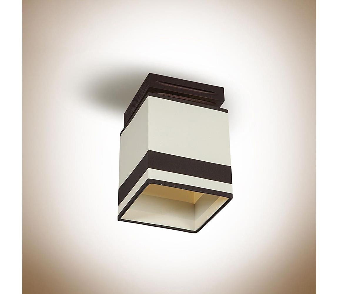 Přisazený lustr GRANADA 1xE14/40W/230V hnědá