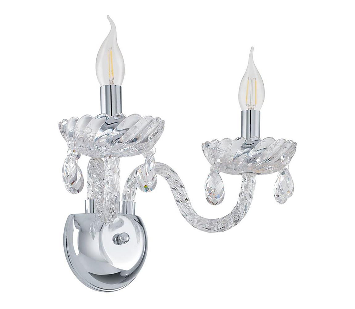 Eglo Eglo 39105 - Nástěnné svítidlo BASILANO 1 2xE14/40W/230V