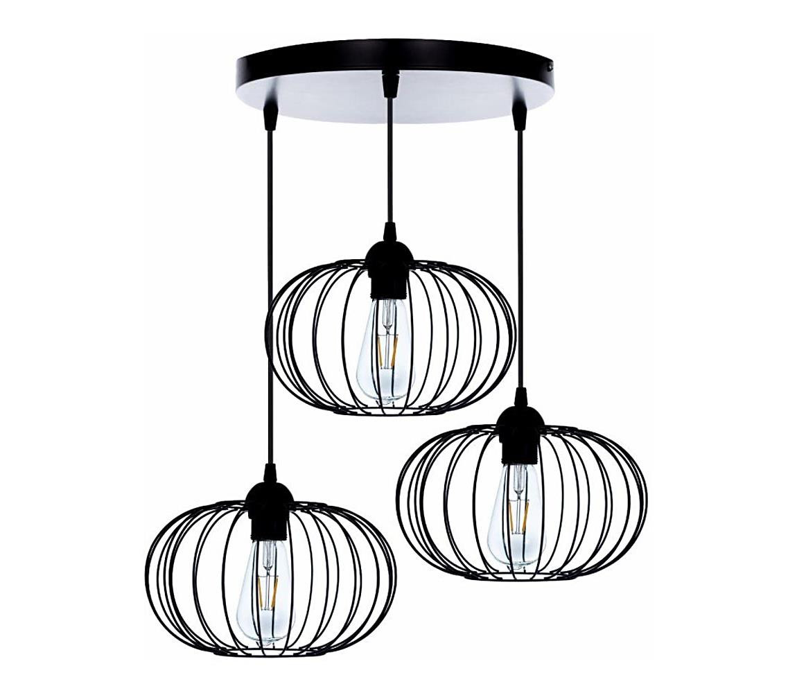 Přisazený lustr BOCCA 3xE27/60W/230V