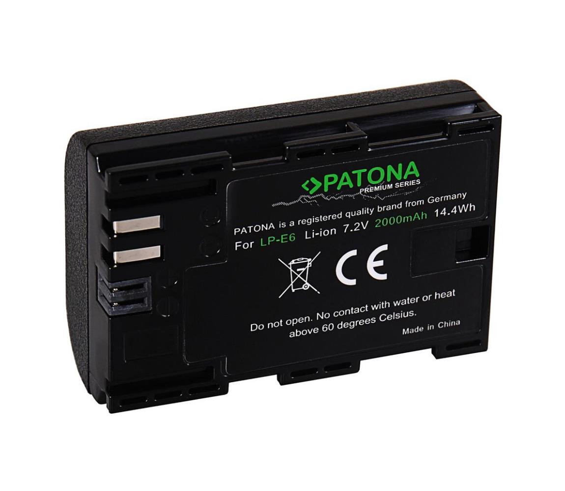 PATONA PATONA - Baterie Canon LP-E6 2000mAh Li-Ion Premium