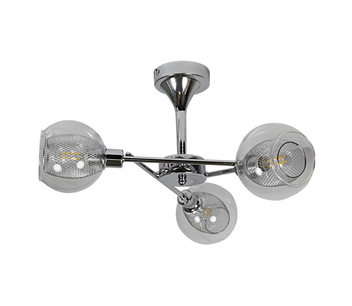 Lustr na tyči OZZO 3xE14/40W/230V