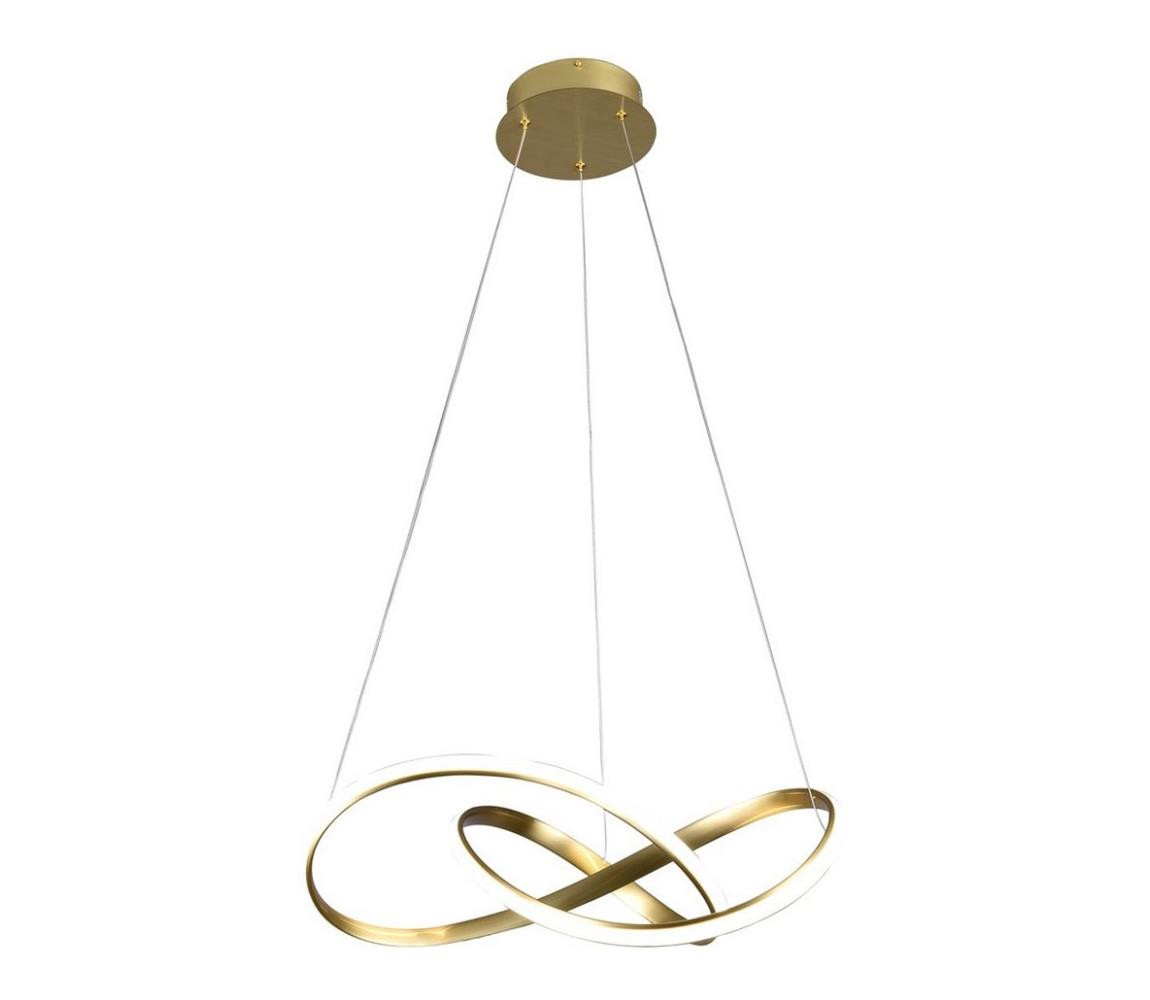 LED Lustr na lanku CAPPIO LED/36W/230V zlatá