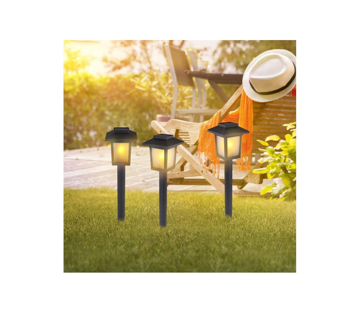 Globo Globo 33577-3 - SADA 3x LED Solární lampa 3xLED/1,2V IP44