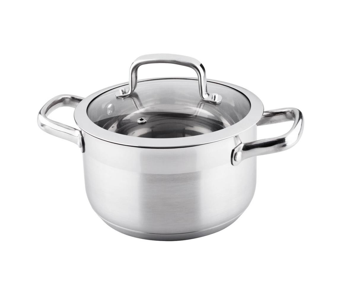 Lamart Prestige Nerezový LTSS2011 200 mm 3,6 l se skleněnou poklicí