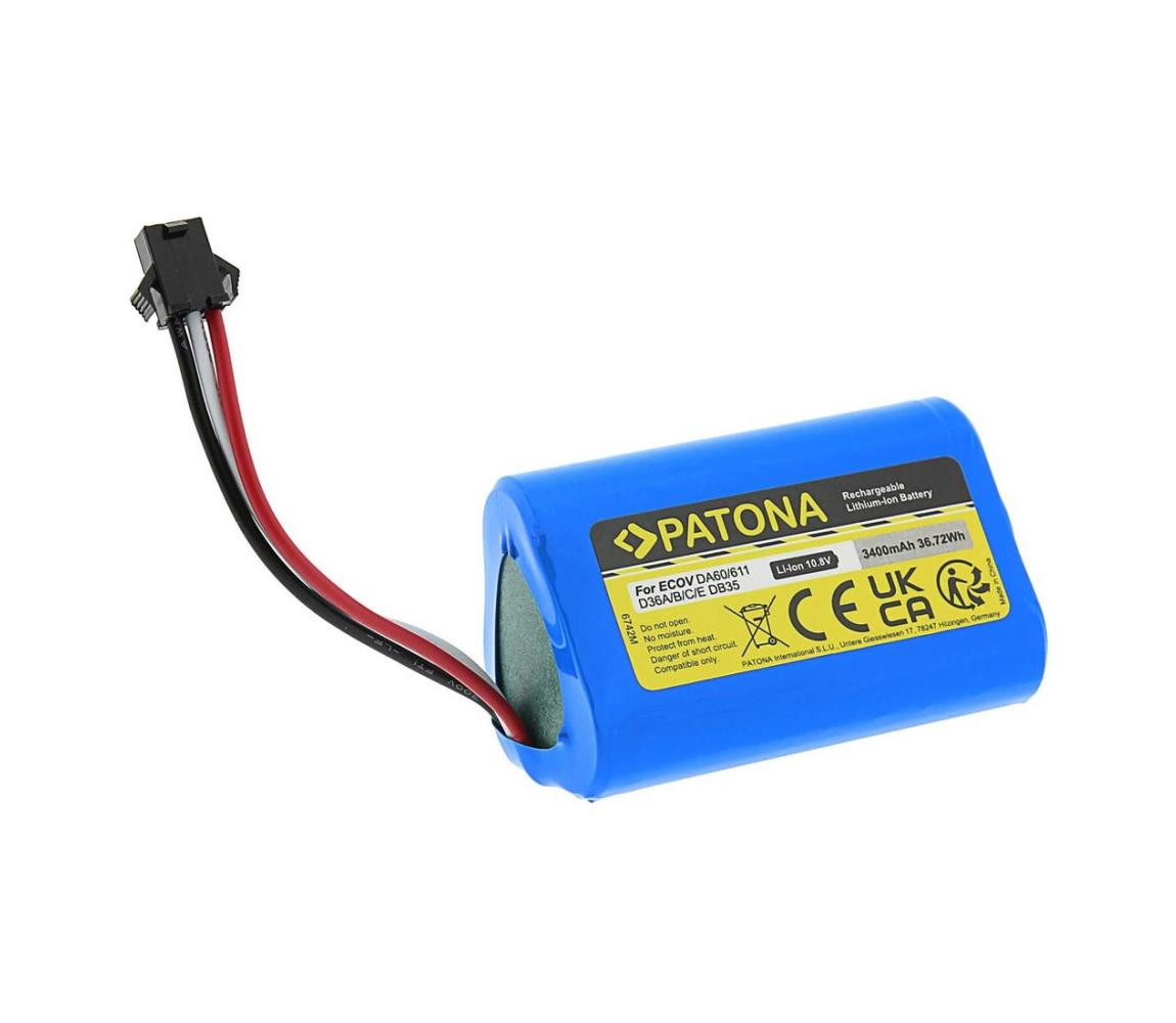 Patona Ecovacs Deebot D36 3400mAh
