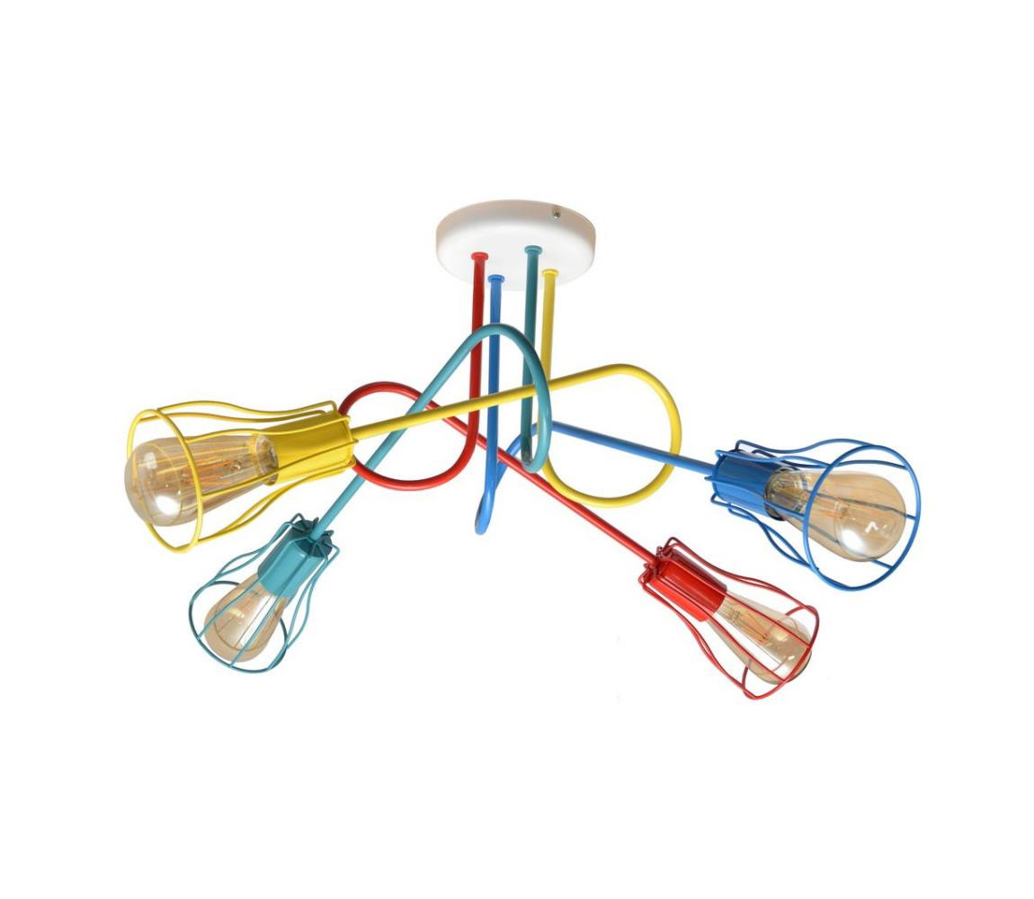 Přisazený lustr OXFORD 4xE27/15W/230V