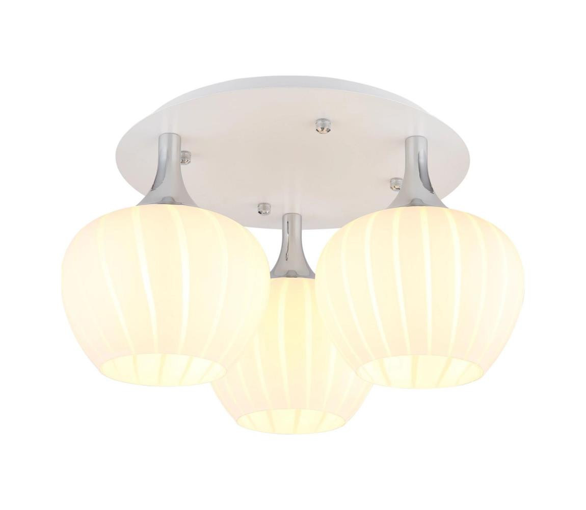 Globo Globo 15548-3DW - Přisazený lustr MAXY 3xE27/40W/230V bílá