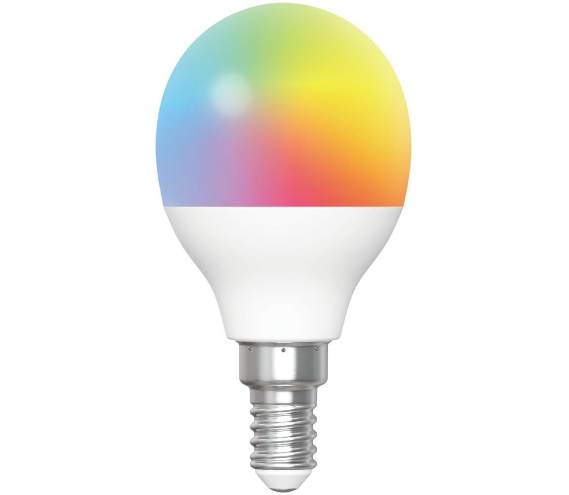 B.V. LED Stmívatelná žárovka FILAMENT G45 E14/6,5W/230V 2700-6500K Wi-Fi -