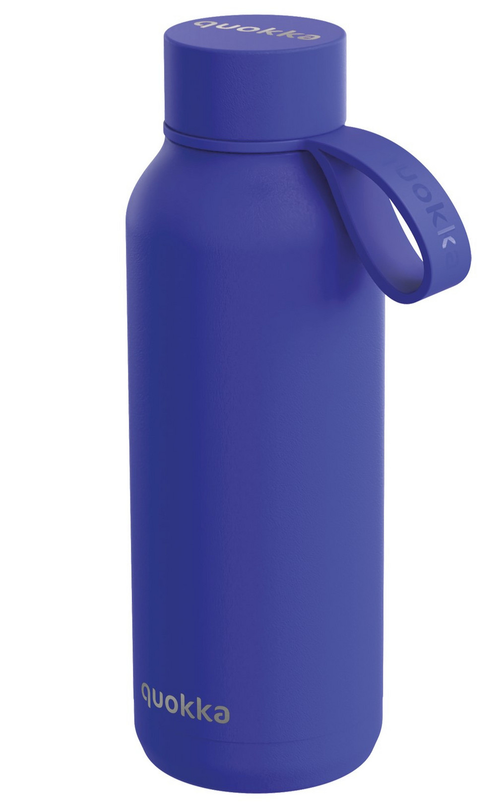 Nerezová termoláhev s poutkem Solid, 510ml, Quokka,  modrá
