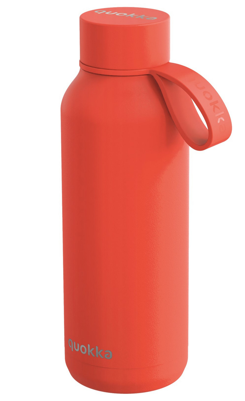 Nerezová termoláhev s poutkem Solid, 510ml, Quokka,  oranžová