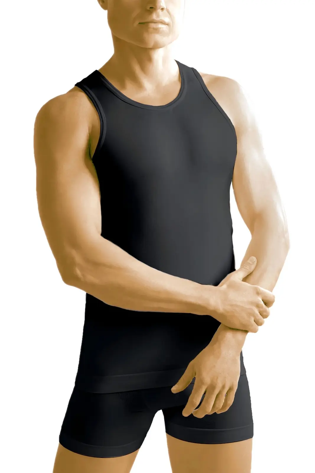 Pánský nátělník 2407s Classic black