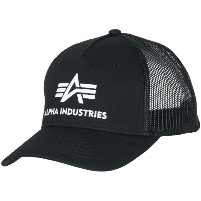 Alpha Industries Čepice  Baseball Basic Trucker Cap černá