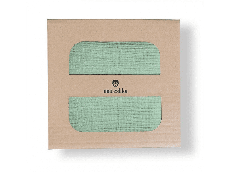 Maceshka Mušelínové povlečení Nature, eucalyptus