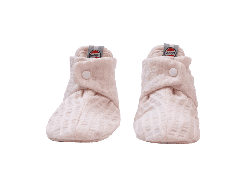 Lodger Slipper Seersucker Tan 0 - 3 měsíce