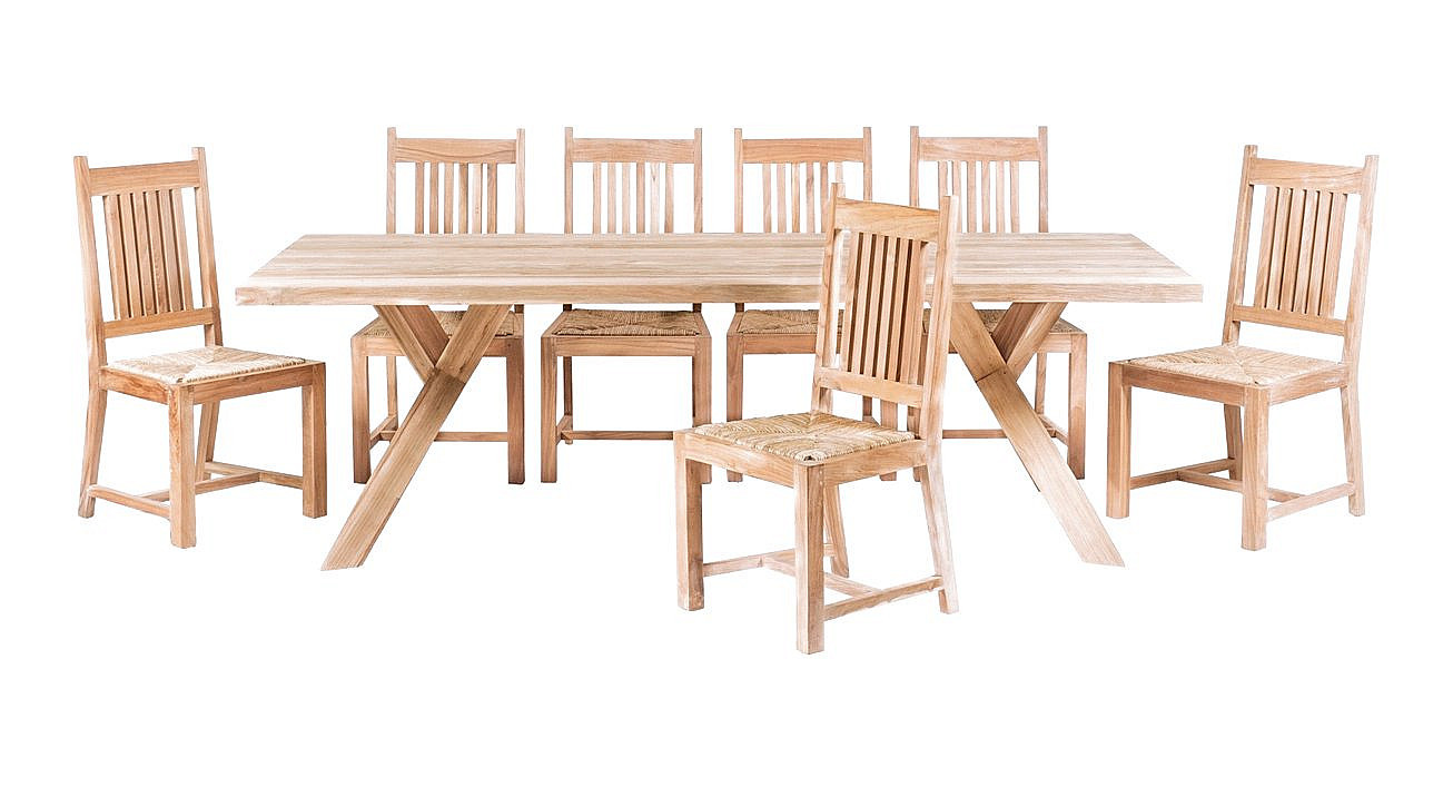 DEOKORK Teaková sestava SPIDER NANDA II