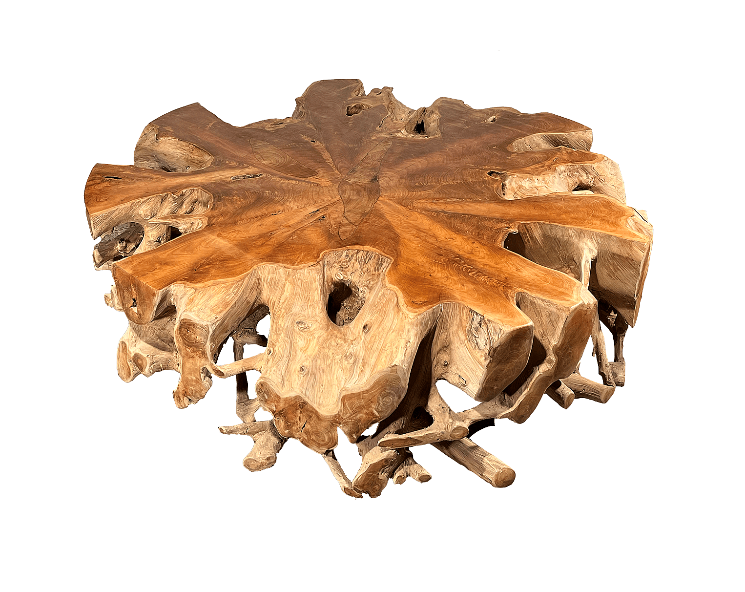 DEOKORK Teakový stolek BRANCH XXXIII