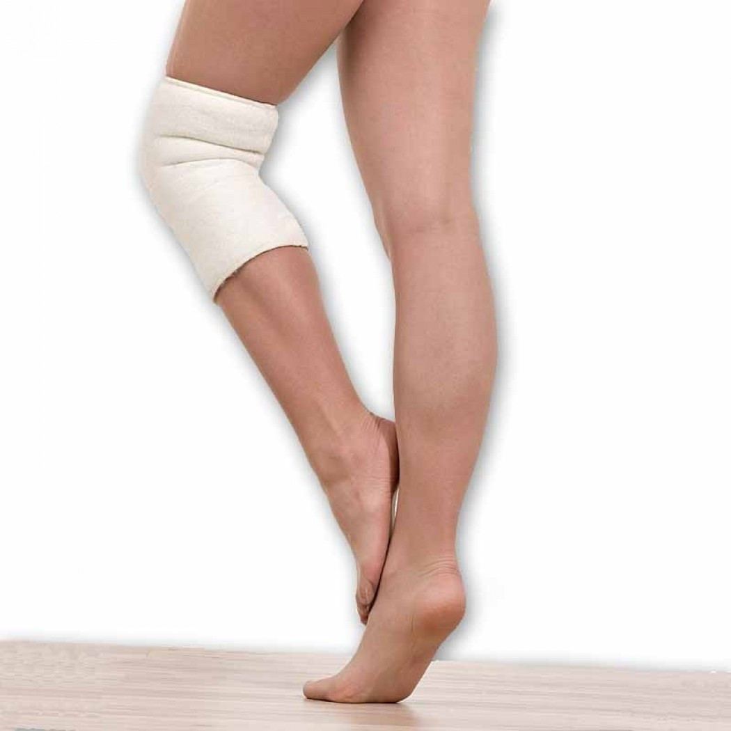 Ovčí věci Ortéza na koleno z ovčího rouna Velikost: S