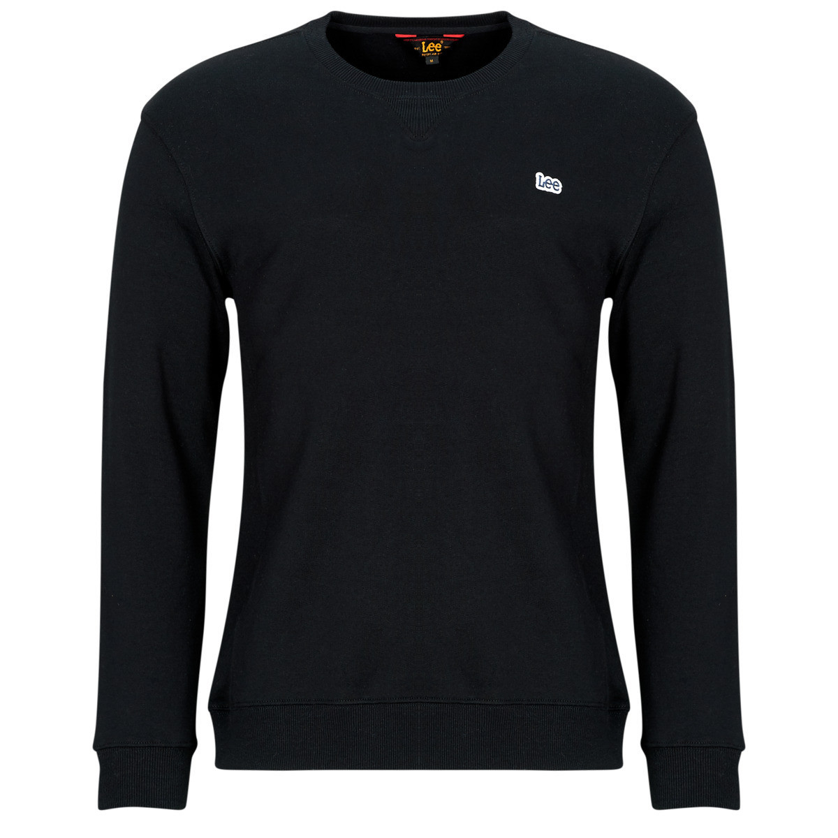 Lee  PLAIN CREW SWS  Černá