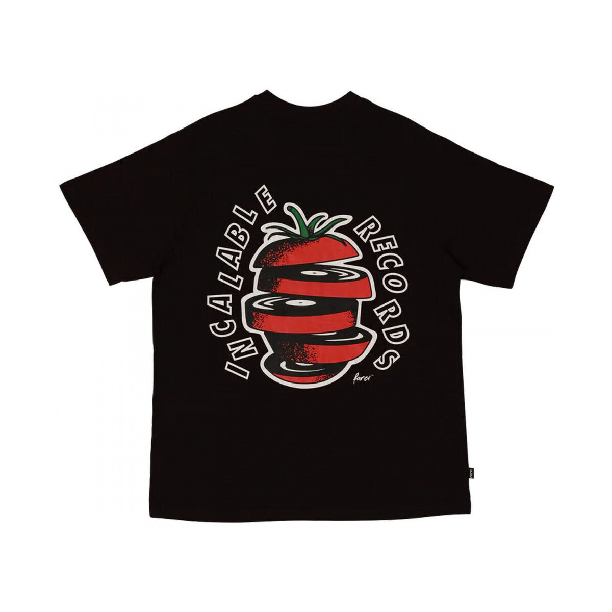 Farci  Tee record  Černá