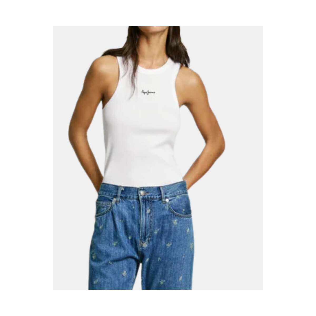 Pepe jeans  PL506035 MARIAN  Bílá