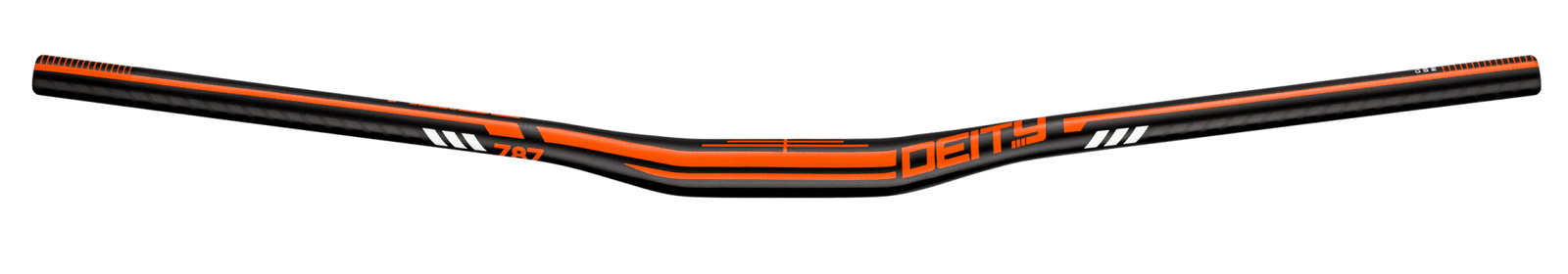 Řídítka DEITY Skyline 31,8 mm Stoupání: 15 mm, Barevná varianta: Oranžová