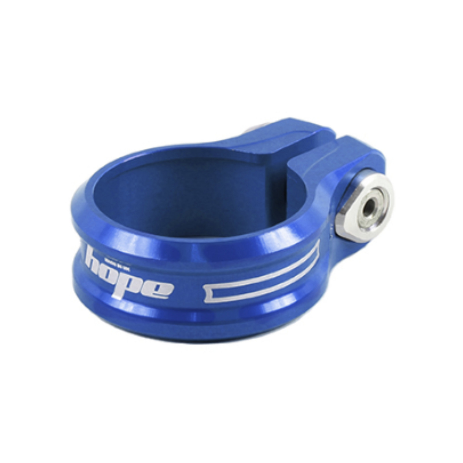 Podsedlová objímka na šroub Hope Průměr: 28,6 mm, Barevná varianta: Modrá