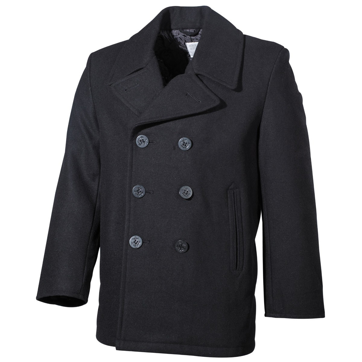 US Pea Coat MFH - černý, L