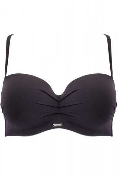 Kris Line Beach balkonette MHM černé Plavková podprsenka 70G černá
