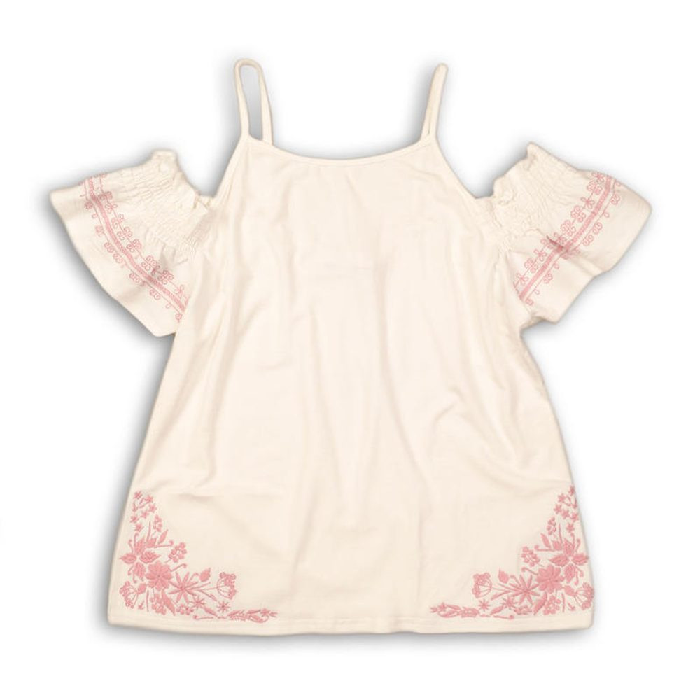 Halenka dívčí, Minoti, Tumbleweed 1, bílá - 104/110 | 4/5let