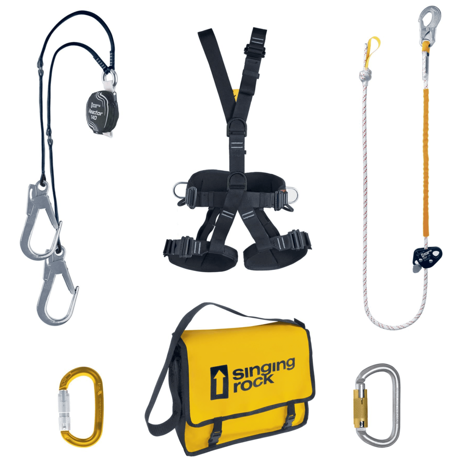 Set Singing Rock Lešenářský Velikost: XL / Barva: černá