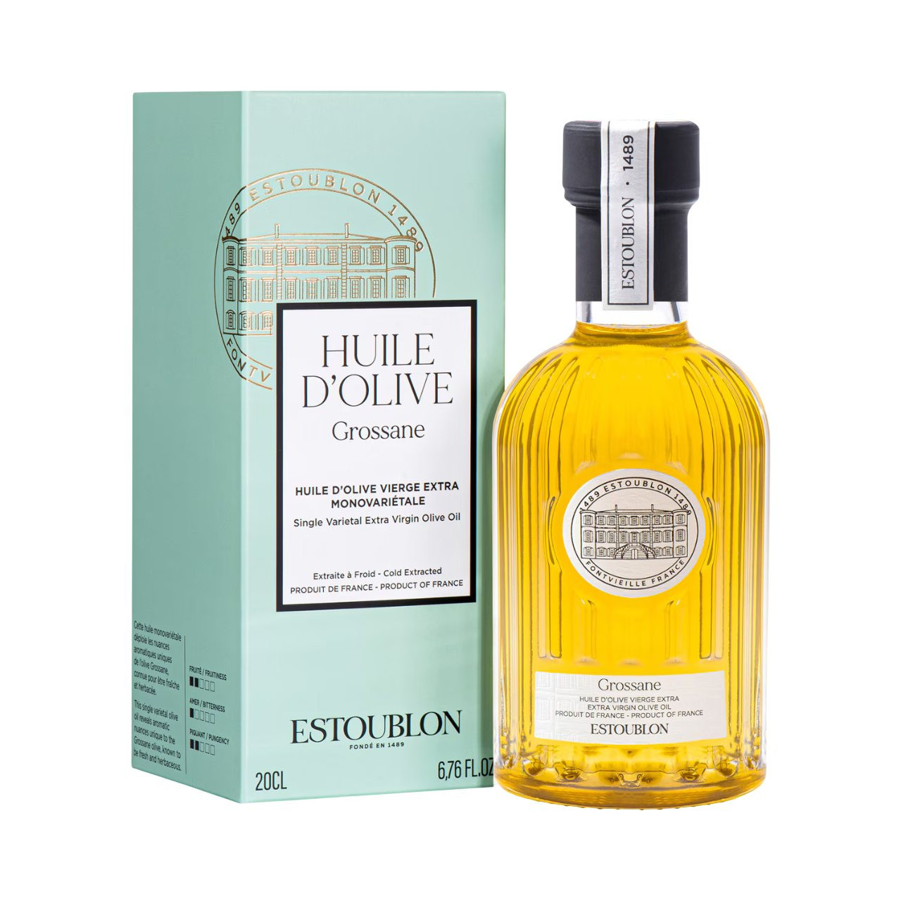 Extra panenský olivový olej GROSSANE 200 ml, Estoublon