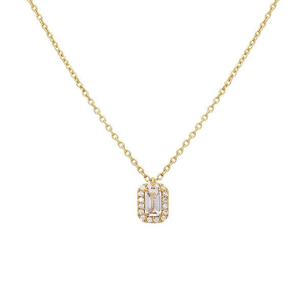 Náhrdelník se syntetickými kameny 276-588-005203 2.15g