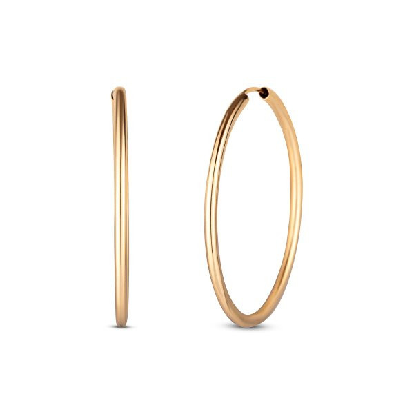 Náušnice kreole 232-087-002279 1.00g