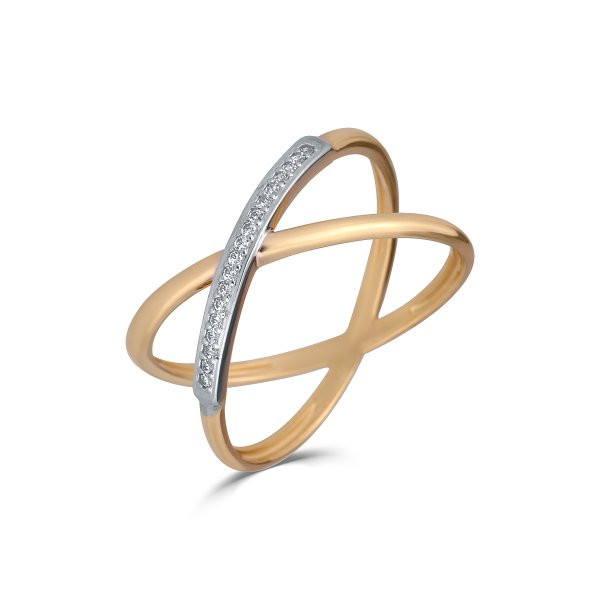 Prsten se syntetickými kameny 226-087-2344 60-3.20g