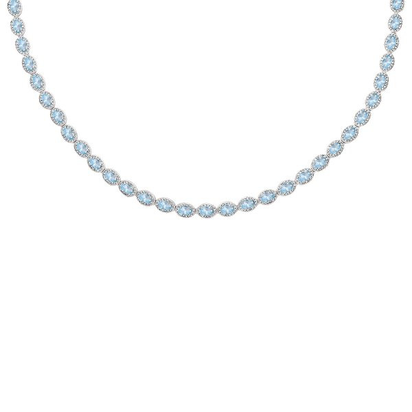 Náhrdelník s brilianty 374-433-T599 45-26.55g