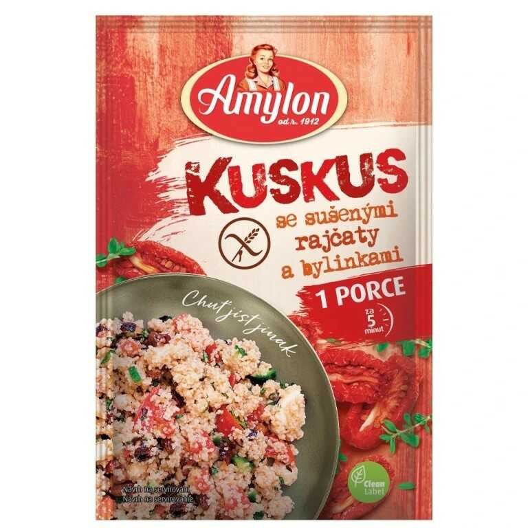 Amylon Kuskus se sušenými rajčaty a bylinkami bez lepku 50g
