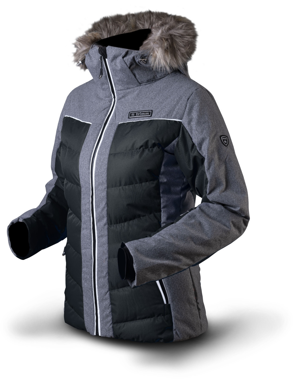 Trimm Cortina Black / Grey Melange Velikost: XL 8595225523844