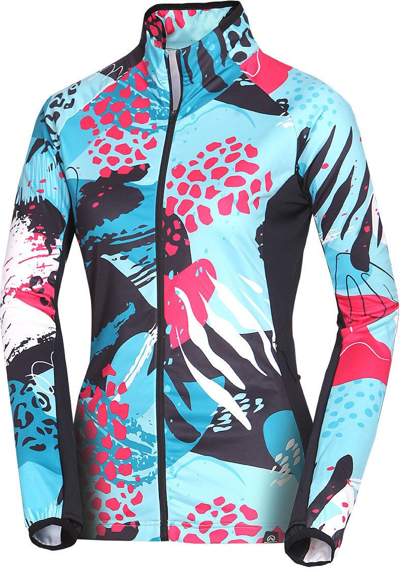 Northfinder ZLIECHOVA 2 dámská mikina splashprint MI-46252SKP-632 Velikost: S