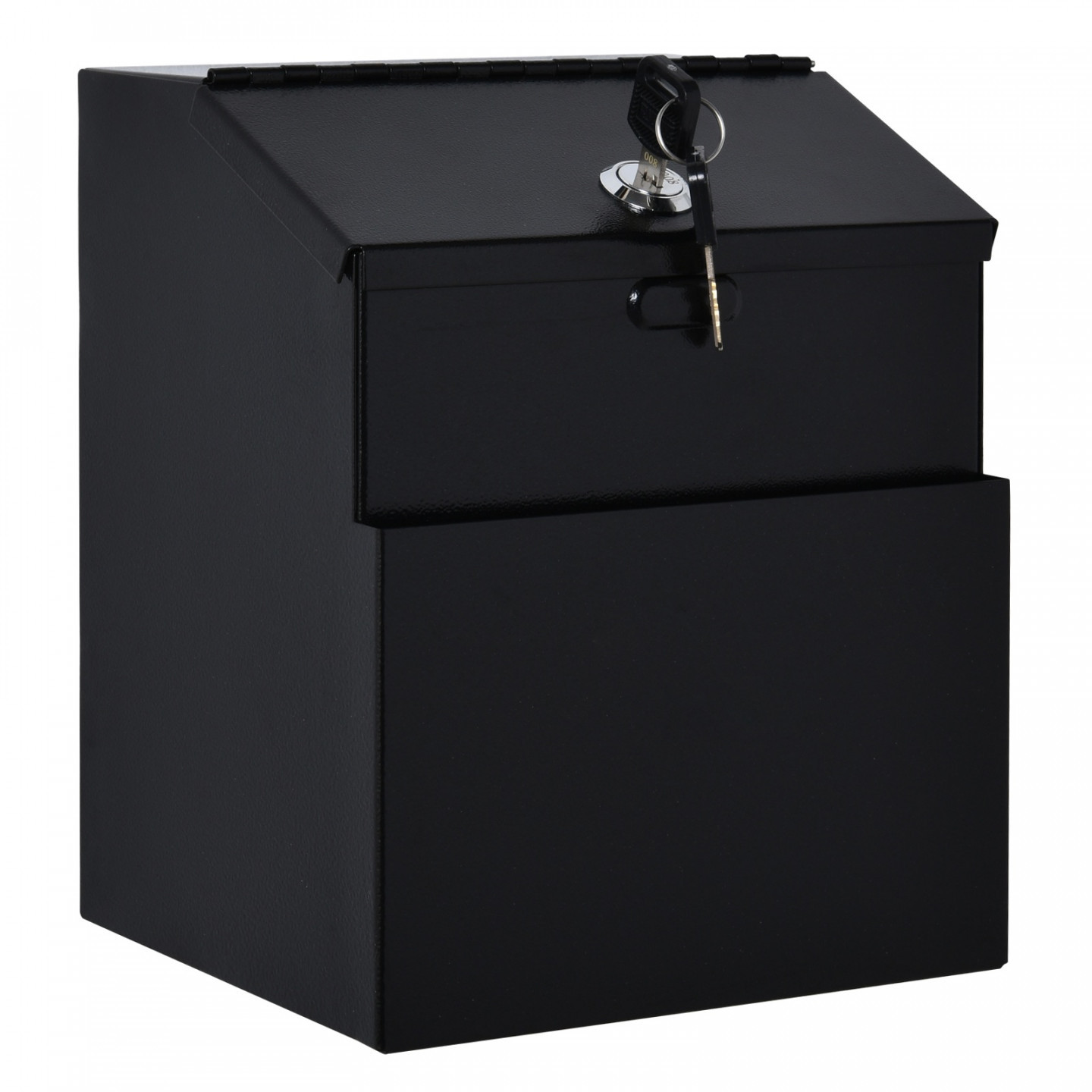 Goleto Poštovní schránka 15 x 18 x 22 cm | černá