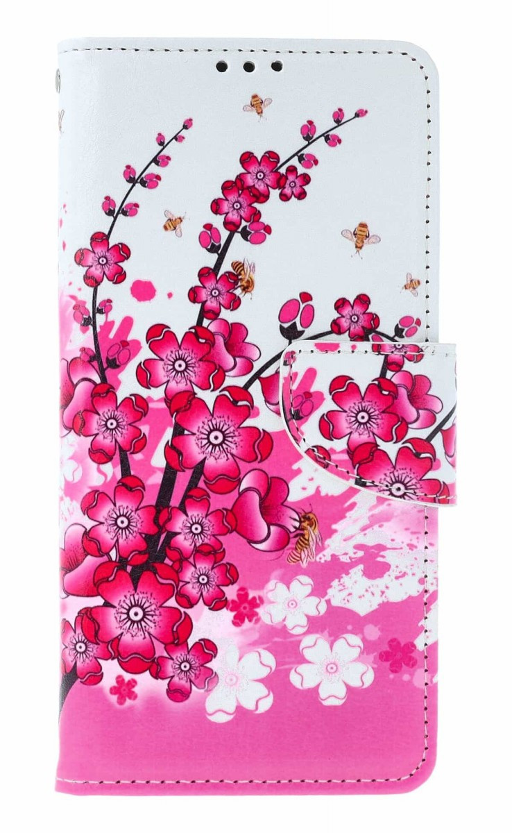 Pouzdro TopQ Xiaomi Redmi Note 14 Pro+ 5G knížkové Kytičky 137331